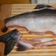 سمك السلمون الوردي المخلل - وصفة