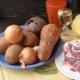 Pulang borscht na may beets at karne ng baka (na may suka) Paano magluto ng borscht na may karne ng baka