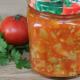 Hvordan lage zucchini i en tomat til vinteren uten sterilisering Fritert zucchini i en tomat for vinteren